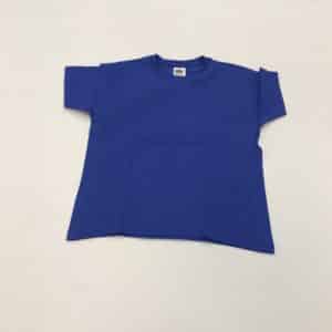 T-shirt bleu roi