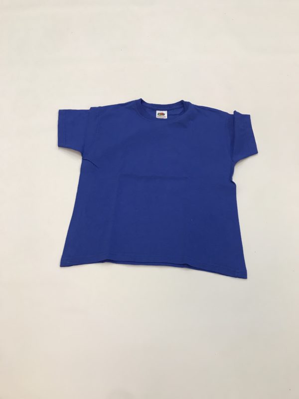 T-shirt bleu roi