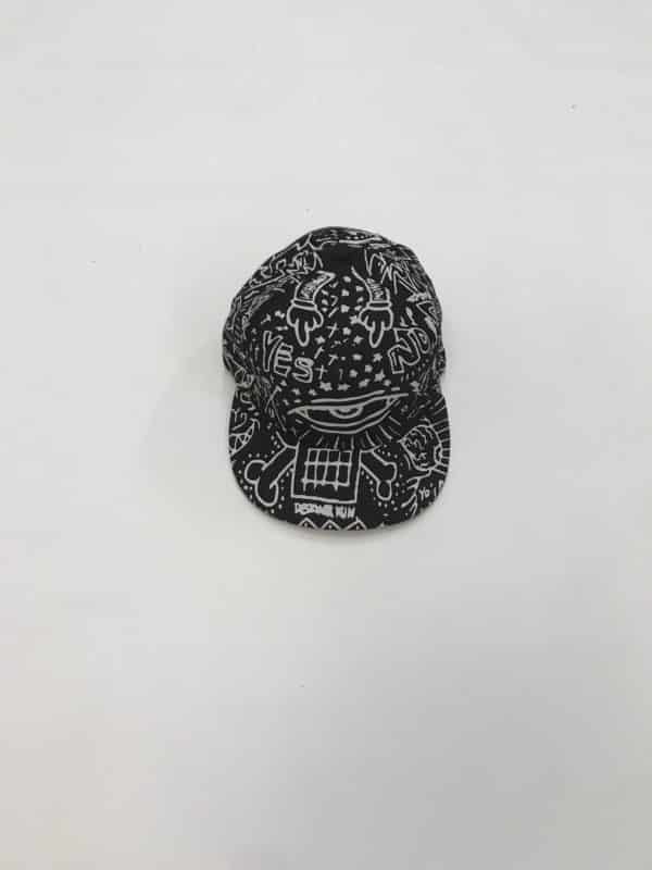 Casquettes Hip-Hop noir/blanc
