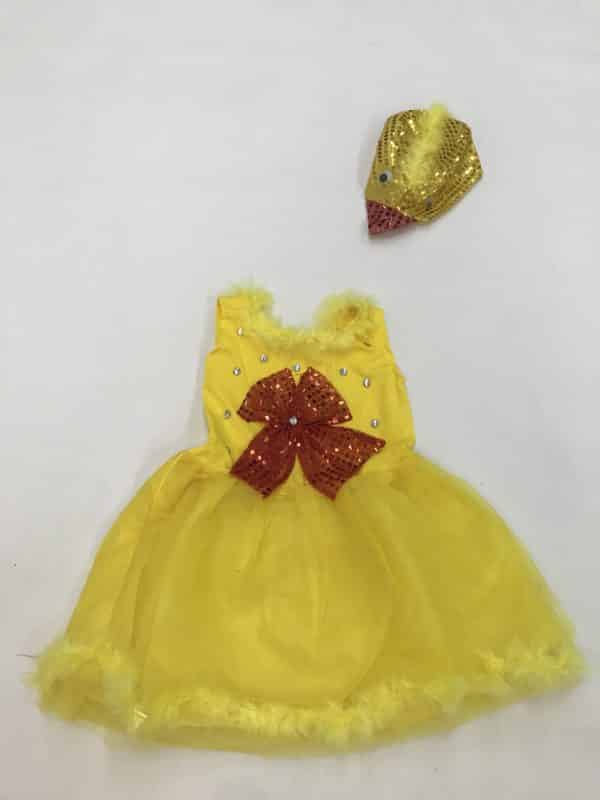 Robe jaune poussin