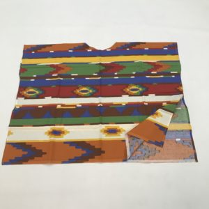 Poncho coloré