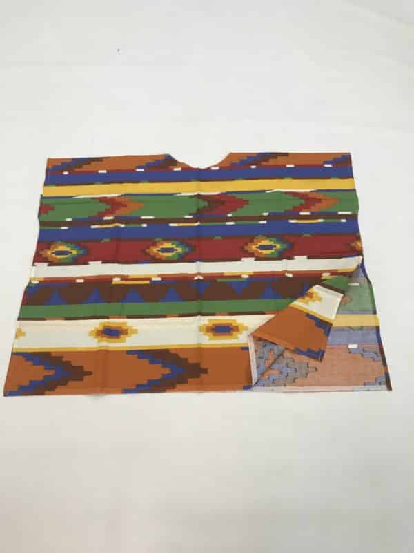 Poncho coloré