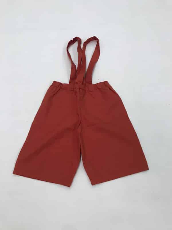 Short Rouge Bretelle