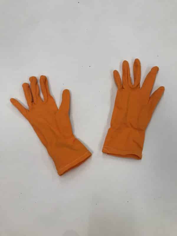 Gants orange