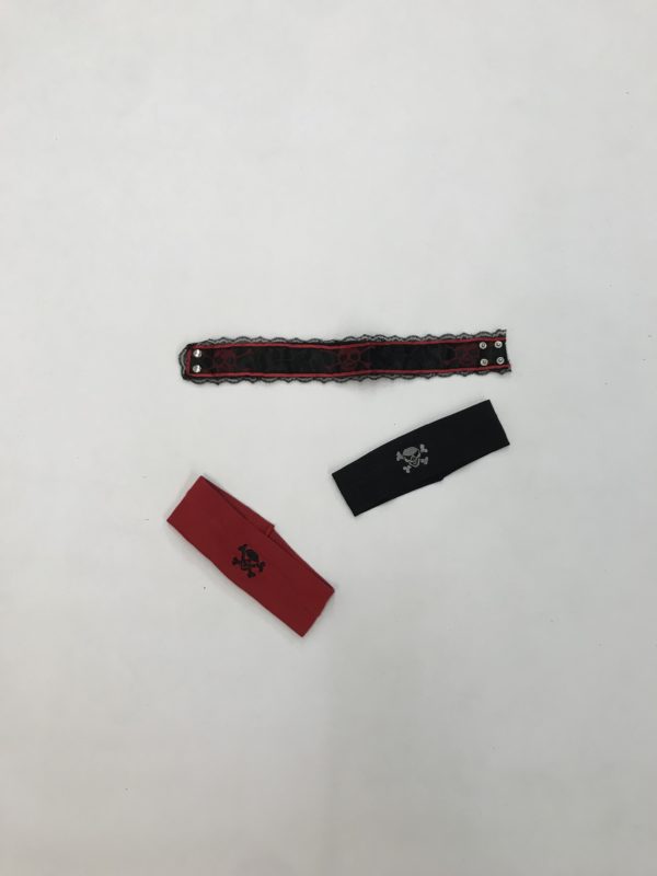 Bandeau pour cheveux tête de mort