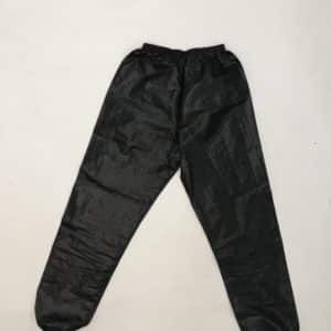 Pantalon Noir fin et brillant