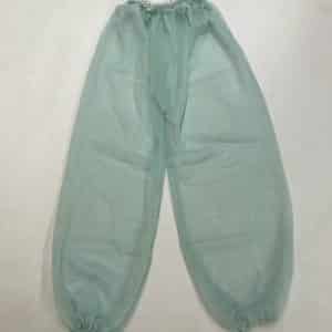Pantalon transparent menthe orient