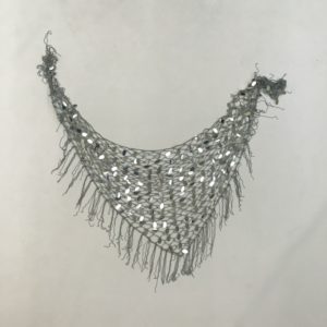 Ceinture filet grise orientale