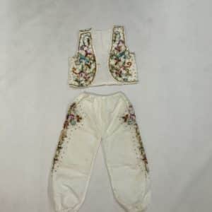 Tenue Aladdin blanc enfant