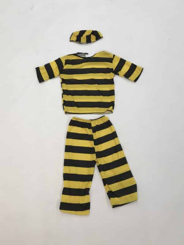 Tenue Rayés Jaune & Noir