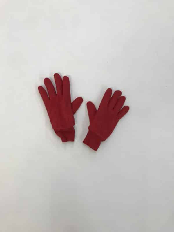 Paires gants rouge d'hiver enfant