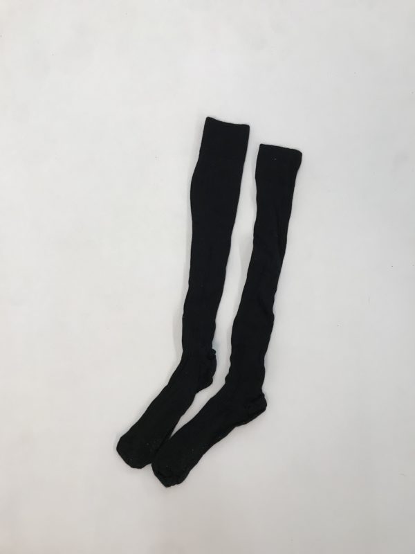 Paire chaussettes noires adulte