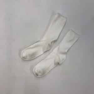 Paires chaussettes blanches adulte