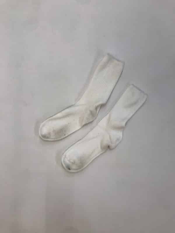 Paires chaussettes blanches adulte