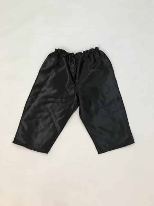 Pantalons noirs satinés 4-6 ans