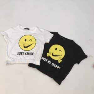 T-Shirt Emoji Blanc