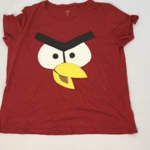 T-shirt Angry Birds rouge