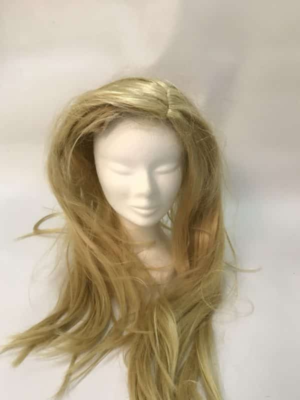 Perruque blonde longue