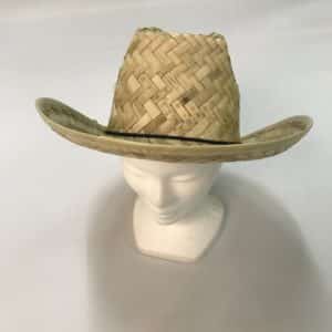 Chapeau cow-boy paille