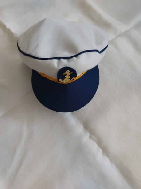 Casquette Capitaine Bateau