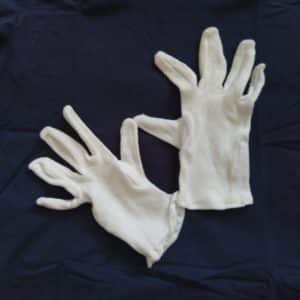 Paire de Gants Blanc adulte