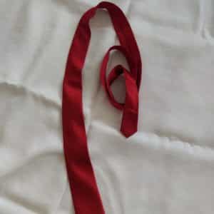 Cravate rouge
