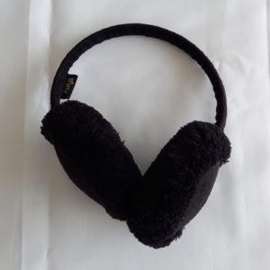 Cache oreilles noir